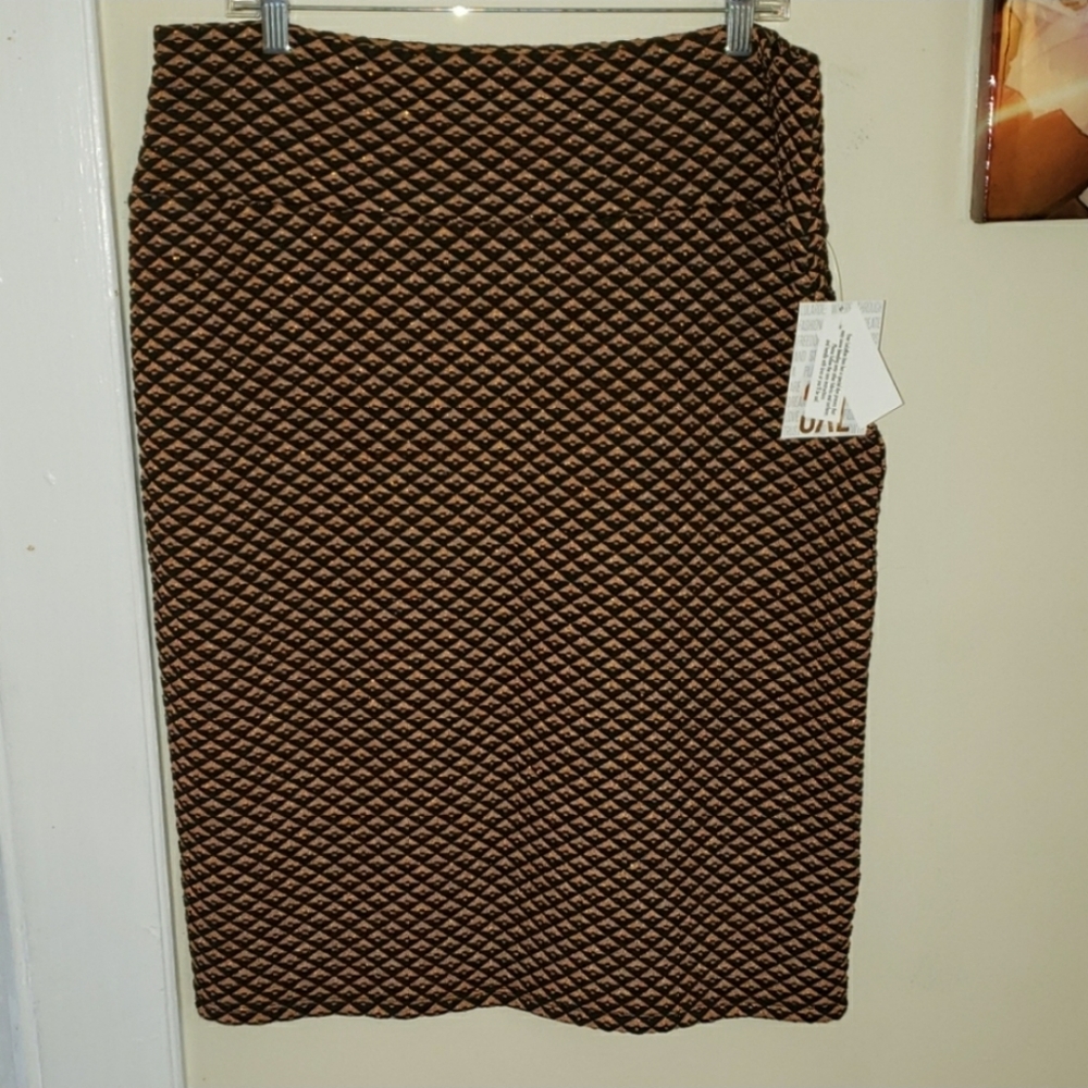 Elegant LuLaRoe Cassie Pencil Skirt 3XL